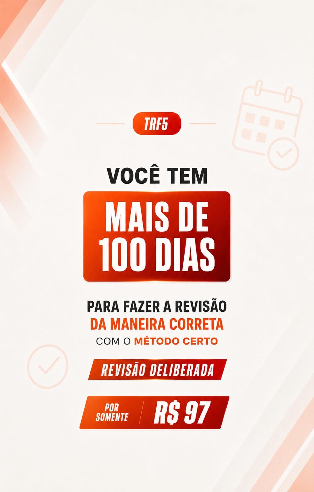 TRF5 com mais de 100 dias para revisão